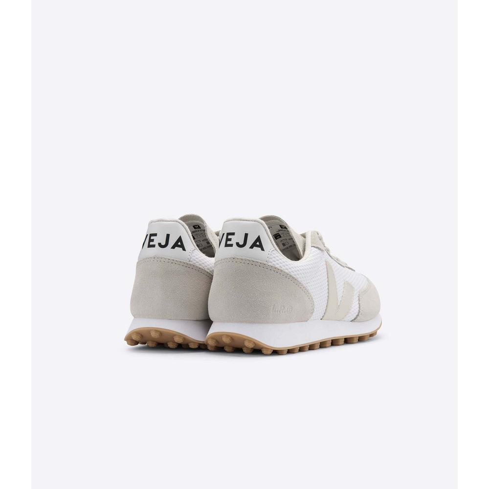 Veja RIO BRANCO ALVEOMESH Loopschoenen Dames White/Beige | BE 423YXF